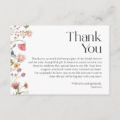 Vrijgezellenfeest Hartelijk dank Informatiekaartje (Voorkant)