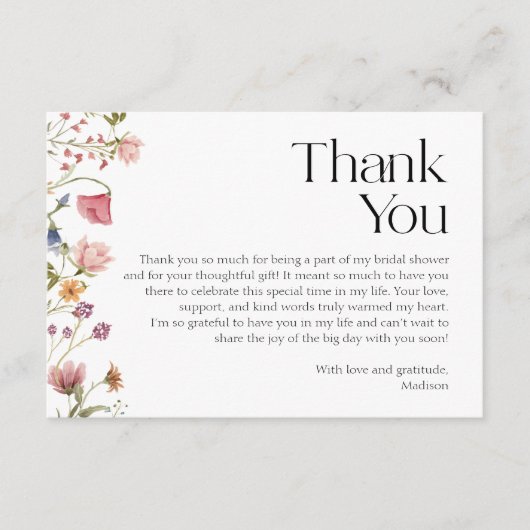 Vrijgezellenfeest Hartelijk dank Informatiekaartje (Voorkant)