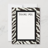 vrijgezellenfeest Hartelijk dank, mevrouw Leopard  Bedankkaart (Achterkant)