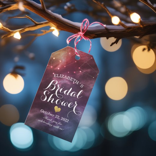 Vrijgezellenfeest Hartelijk dank voor sterrenbeeld Cadeaulabel