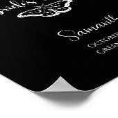 Vrijgezellenfeest hemelgotiek Welkom Poster (Hoek)