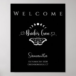 Vrijgezellenfeest hemelgotiek Welkom Poster