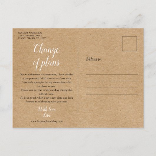 Vrijgezellenfeest Het Datumscript wijzigen Lemons Aankondigingskaart (Achterkant)