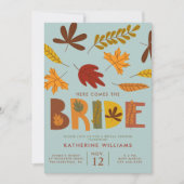 VRIJGEZELLENFEEST | Hier komt de Herfst bride Kaart (Voorkant)