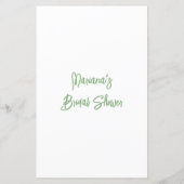 Vrijgezellenfeest Hoe goed ken jij Game Kaart (Achterkant)