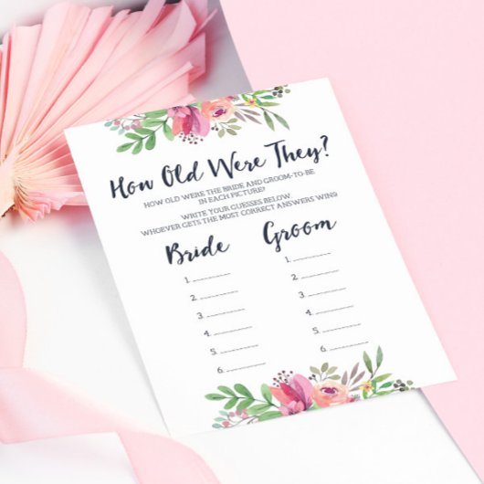 Vrijgezellenfeest hoe oud ze waren kaart