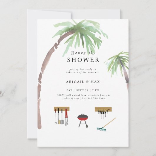 Vrijgezellenfeest Honey Do Couples Kaart (Voorkant)