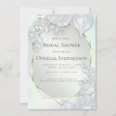 VRIJGEZELLENFEEST | Honeydew Green Pearl Shimmer Kaart (Voorkant)