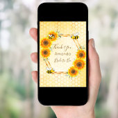 Vrijgezellenfeest honingraat bloemkool bedankt! kaart