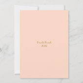 Vrijgezellenfeest Honoring, geweldige Gatsby-stijl Kaart (Achterkant)