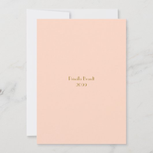 Vrijgezellenfeest Honoring, geweldige Gatsby-stijl Kaart (Achterkant)