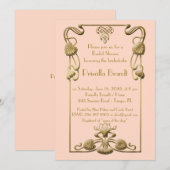 Vrijgezellenfeest Honoring, geweldige Gatsby-stijl Kaart (Voorkant / Achterkant)