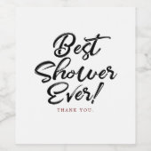 Vrijgezellenfeest Hostess Cute Bedankt voor je cad Wijn Etiket (Enkel label)