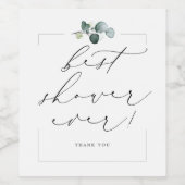 Vrijgezellenfeest Hostess Dank je cadeau Wijn Etiket (Enkel label)