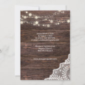 Vrijgezellenfeest Hout- en tekenlantaarns Kaart (Achterkant)