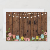 vrijgezellenfeest Hout Floral Itinerary Bacheloret Kaart (Achterkant)