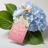 Vrijgezellenfeest Hydrangea Flowers String Lights  Cadeaulabel