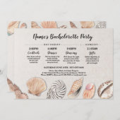 vrijgezellenfeest IJerroute Shells Ocean Beach Wed Kaart (Voorkant / Achterkant)