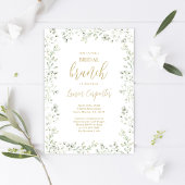 Vrijgezellenfeest in ademhaling van de baby kaart