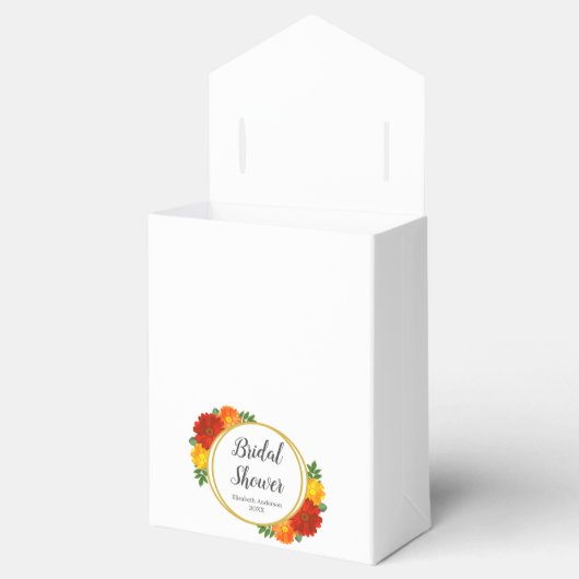 Vrijgezellenfeest in het najaar van Florals Bedankdoosjes (Geopend)