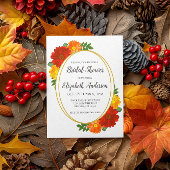 Vrijgezellenfeest in het najaar van Florals Kaart