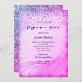 Vrijgezellenfeest in het Spaans Kaart (Voorkant / Achterkant)