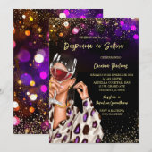 Vrijgezellenfeest in het Spaans Kaart (Voorkant / Achterkant)