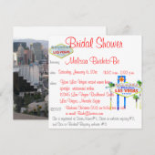 vrijgezellenfeest in Las Vegas Kaart (Voorkant / Achterkant)