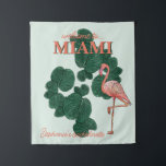 vrijgezellenfeest in Miami Wandkleed<br><div class="desc">Maak je klaar voor een zinderend vrijgezellenfeest in Miami met onze levendige en stijlvolle Miami vrijgezellenuitnodiging. Dit uitnodigingsontwerp legt de levendige energie en tropische vibes van Miami vast en vormt de perfecte toon voor een onvergetelijke viering. Onze Miami Bachelorette Invitation is gemaakt met aandacht voor detail en heeft een dynamisch...</div>