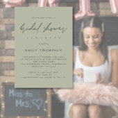 Vrijgezellenfeest Informele Script Bleek Sage Kaart