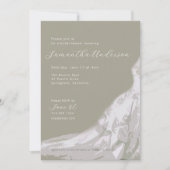 Vrijgezellenfeest Jurk Gown Taupe Kaart (Voorkant)