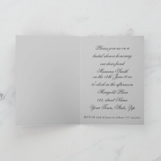 Vrijgezellenfeest Kaart (Binnen)