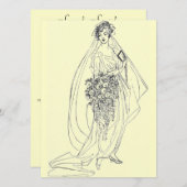  vrijgezellenfeest kaart (Voorkant / Achterkant)