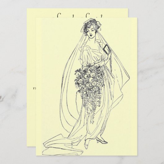  vrijgezellenfeest kaart (Voorkant / Achterkant)