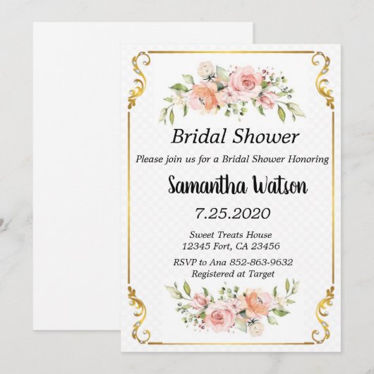 vrijgezellenfeest kaart (Voorkant / Achterkant)