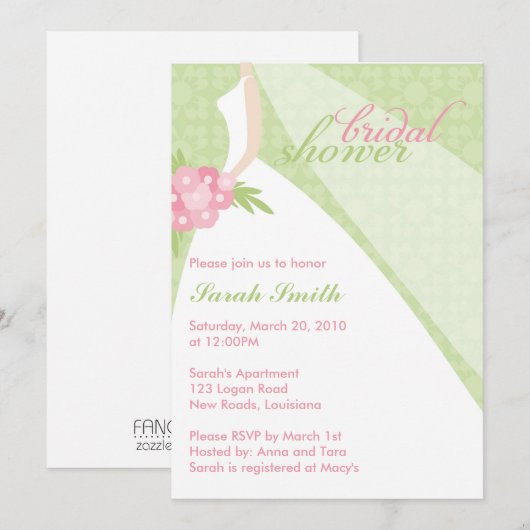 vrijgezellenfeest kaart (Voorkant / Achterkant)