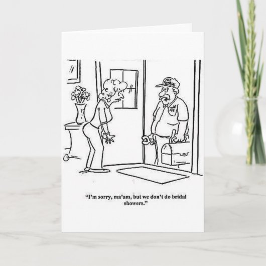 Vrijgezellenfeest-kaart (Voorkant)