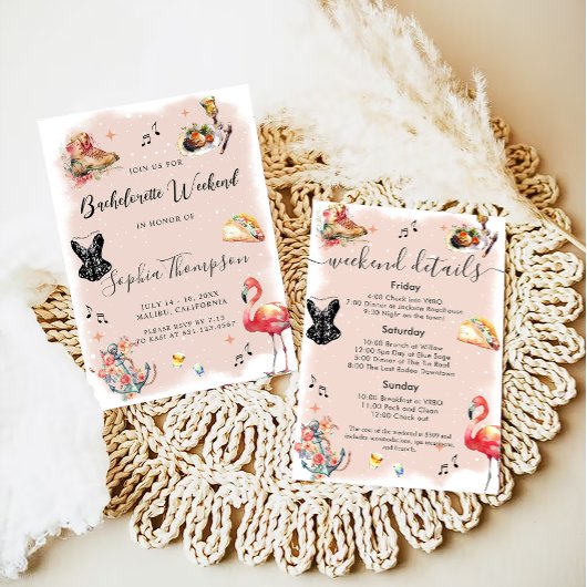 vrijgezellenfeest kaart