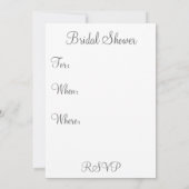 Vrijgezellenfeest Kaart (Achterkant)