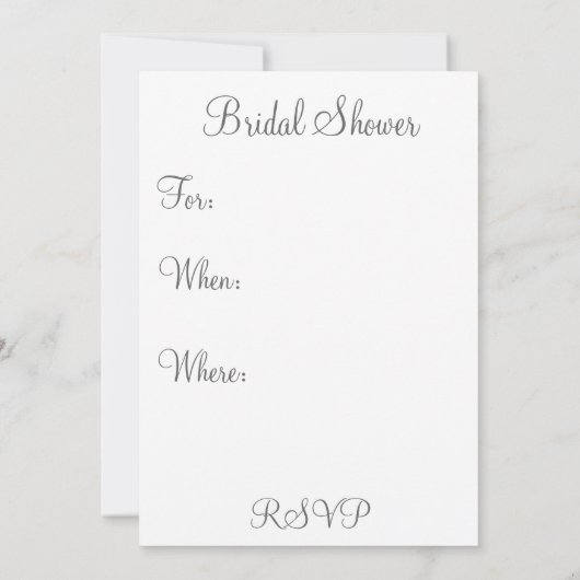 Vrijgezellenfeest Kaart (Achterkant)