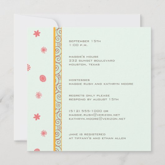 Vrijgezellenfeest Kaart (Achterkant)