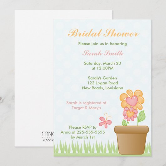 vrijgezellenfeest kaart (Voorkant / Achterkant)