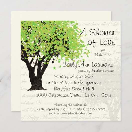 Vrijgezellenfeest Kaart (Voorkant / Achterkant)