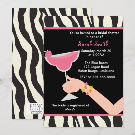 vrijgezellenfeest kaart (Voorkant / Achterkant)