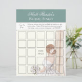 Vrijgezellenfeest - Kaart Bingo Game (Staand voorkant)