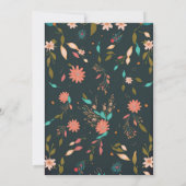 Vrijgezellenfeest Kaart in Boho Style (Achterkant)