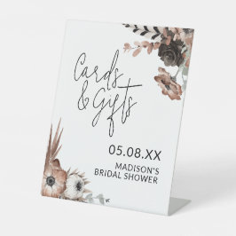 Vrijgezellenfeest Kaarten & Cadeaubordje Stoffige Reclamebord Met Voetstuk