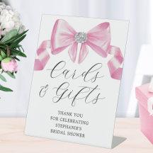 Vrijgezellenfeest Kaarten Geschenken Roze Bow Glam