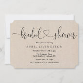 Vrijgezellenfeest Kalligrafie Uitnodiging (Voorkant)