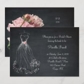 vrijgezellenfeest, karton, droomkleding, pinda's kaart (Voorkant / Achterkant)